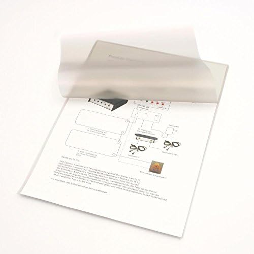A4 x 1 100 x High Quality A4 Laminator Laminating Machine Pouch Pouches Sheets Pluto Packaging
