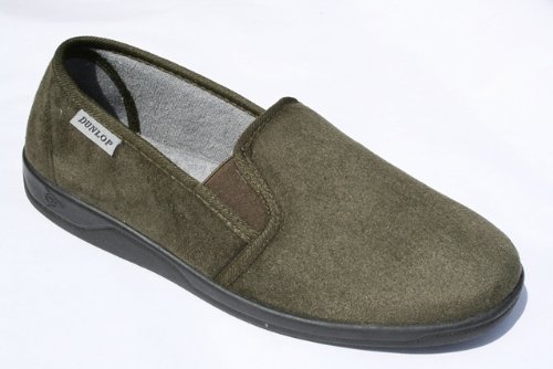 Preisvergleich Produktbild Dunlop , Herren Hausschuhe, Grün - Oliv - Größe: 41.5