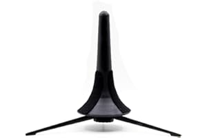 Alnicov - Soporte de trípode plegable, portátil y desmontable para trompeta, soporte de metal, accesorio profesional, para instrumento de metal