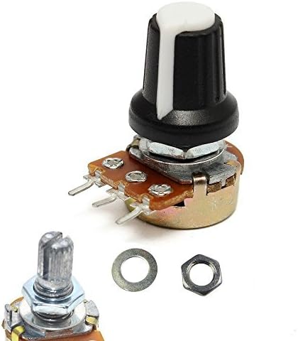 Preptec 10K OHM 3 Terminal Linear Taper Rotary Audio B Type Potentiometer control Switch