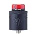 Produktbild Hellvape Drop Dead RDA, E Zigarette Vape Vaporizer Tank Atomizer 24mm Drop Dead RDA mit Stainless Steel 510 Adapter -Ohne Nikotin Ohne Tabak (Matte Schwarz)