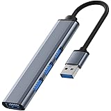 Hub USB Adattatore multipla porta USB 4 in 1 Con 1 porta USB 3.0 e 3 porte USB 2.0 per computer portatili Macbook Pro Windows