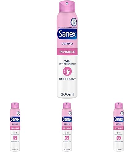 Déodorant Spray Sanex Biome Protect - Lot De 2 Flacons De 200 Ml - Anti-irritations Pour Une Peau Sensible