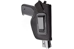LATRAT Gürtelholster, Waffenholster, Pistolen Holster, Gelten Klein und Großpistolen Rechts und Linkshänder, Trageholster Pistolenhalfter Holster, Schwarz