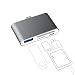Produktbild Onetek USB Hub 3.0 Tragbarer Dual Port SD/Micro SD Kartenleser für MacBook Pro, für Samsung, Huawei