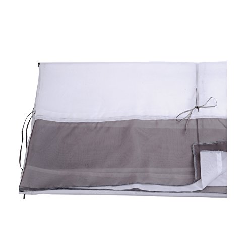 Raffrollo Schlaufen Gardine Vorhang Transparent für Wohnzimmer Hochzeit Party Deko LianLe - 4