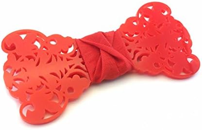 GIGETTO Men's plastic Bow Tie (Glossy), Handmade, Bowtie, Wedding, Party, Mens Fashion. Gift Box. Limited Edition "BAROCCO"