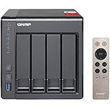 QNAP TS-451+-2G 4 Bay Desktop High-performance NAS Enclosure - 2 GB RAM, Intel Celeron 2.0 GHz Quad Core Processor - Supporti