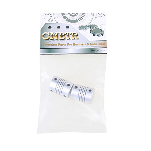 cnbtr D19 mm L25 mm 6 x 6 mm Schaft CNC Stepper Motor Encoder Kupplung Flexible Kupplung 2 Stück - 7