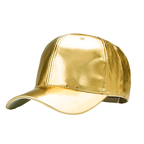 wuayi Fashion Women Men Adjustable PU Leather Baseball Cap Blank Hip Hop Hats Casual Shade Vintage Hat