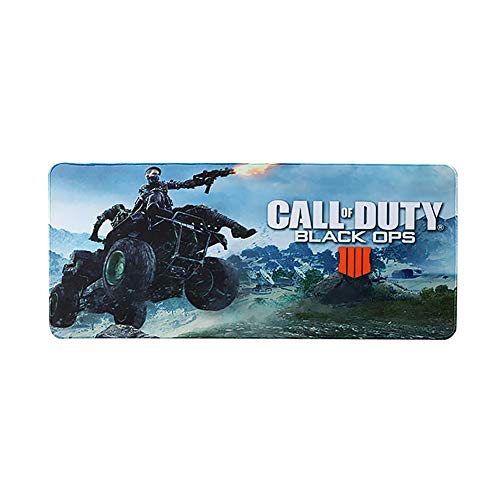 Call of Duty-Black Ops 4 Mouse Pat，Extended Gaming Mouse Pad, Mouse Pad Large Size 5mm Thick Waterproof Mouse Mat Gaming Wide Long Functional Non-slip Rubber Base (30x70x0.5cm)