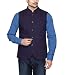 Hypernation Blue Color Twill Waistcoat for Men RS.949.00