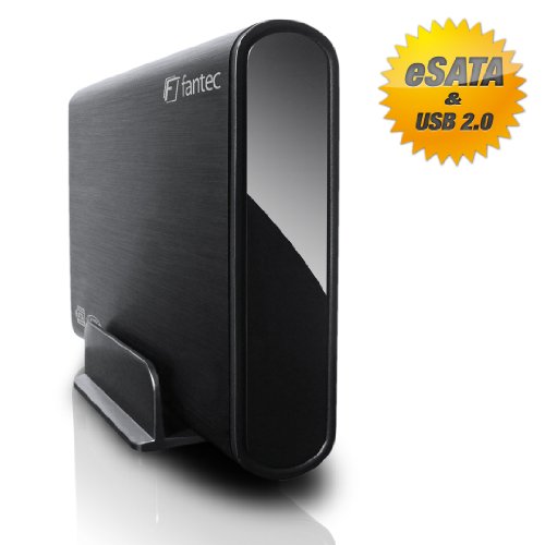 Fantec DB-ALU2e 500GB externe Festplatte (8,9 cm (3,5 Zoll), SATA, USB 2.0) schwarz - 2