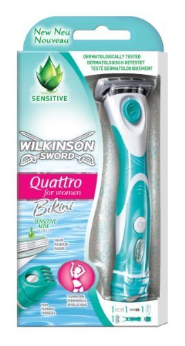 Quattro for Women by Wilkinson Sword Bikini Travel Razor