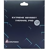Pad Thermique 12,8 W/MK, 120x120x2mm, Thermal Pad en Silicone pour dissipateur Thermique/GPU/CPU/LED (2mm)