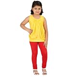 Goodtry Girls Cotton Legging-Red (Only Leggings) RS.199 (72.00% Off) - Amazon