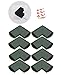 Grasshopr - Special "U" Shaped for Glass Edges Protection Only - Pack of 8 THICK Baby Child Infant Kids Safety Safe GLASS Corner Edge Cushions Guard Protector RS.349.00