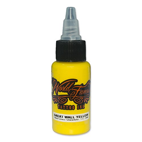 Preisvergleich Produktbild TATTOO Great Wall Yellow WORLD FAMOUS INK 30ml