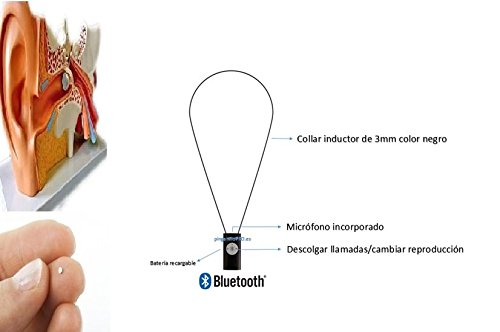 Auricular Nano V3 Bluetooth KIT COMPLETO  (Negro)