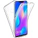 Produktbild Miagon Hülle für Huawei P20 Lite,360 Grad Doppelseitig Transparente Silikon Vorne und Hart Hinten Ganzkörper Durchsichtig Dünne Etui Schutzhülle für Huawei P20 Lite