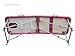 FoxHunter Deluxe Portable Lightweight Massage Table Beauty Couch Therapy Bed Folded 3 Section Aluminium Frame Pink with Headrest Armsupport Free Cover and Carrying Bag
