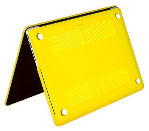 Gecko Macbook Pro Retina 13″ Clip On Case – Gelb – trendige Farben / perfekter Schutz in der Farbe gelb / yellow geeignet für MacBook Pro Retina 13,3″ (Typ A1425 und A1502 (2013)) - 2
