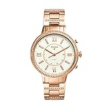 Fossil Damen Analog Quarz Uhr mit Edelstahl Armband FTW5010