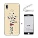Produktbild Ttimao Kompatibel mit Huawei P20 Hülle Ultra-Dünne Transparent Flexibel TPU Silikon Handyhülle [Gehärteter Glas Film] Stoßfest Anti-Scratch Schutzhülle-Giraffe