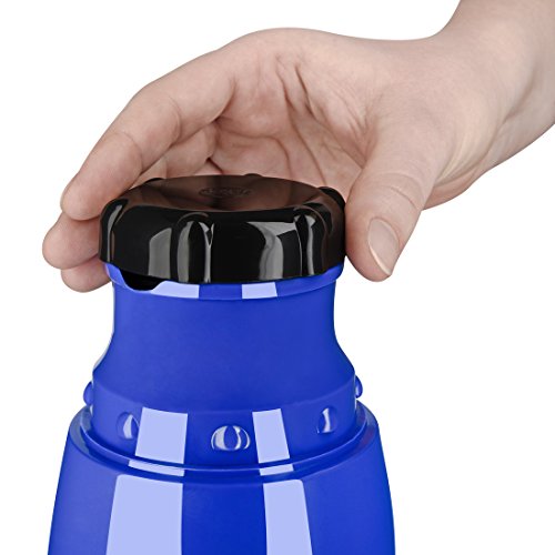 Emsa 502445 Isolierflasche, Mobil genießen, 750 ml, Schraubverschluss, Blau, Rocket - 6
