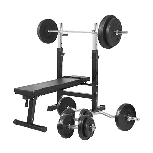 Gorilla Sports Banc De Musculation Gs006 Set D Halteres 97 5 Kg Fitness Gorilla Sports Banc De Musculation Gs006 Set D Halteres 97 5 Kg Fitness