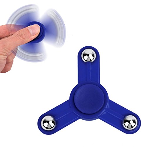 Switchali Fidget Hand Spinner Toy Stress Reducer EDC Focus Toy Relieves ADHD Anxiety and Boredom (blue) Switchali Fidget Hand Spinner Toy Stress Reducer EDC Focus Toy Relieves ADHD Anxiety and Boredom (blue)