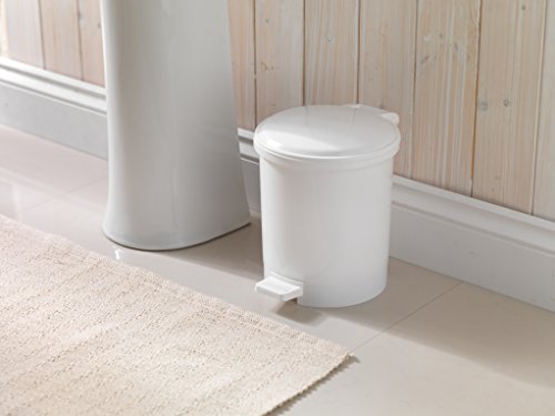 ADDIS-Meuble-29-litres-Poubelle--Pdale-Blanc