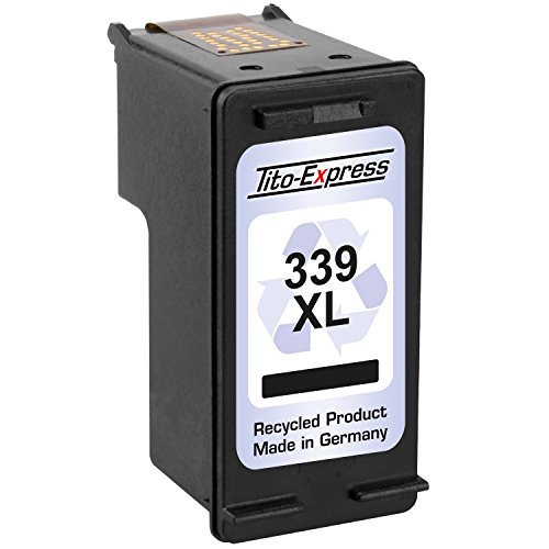 Set 2x Druckerpatrone für HP 339 XL & HP 344 XL PhotoSmart 2500 2700 2710 325 335 375 385 422 425 428 475 PlatinumSerie - 3