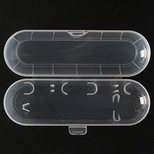 Electric Toothbrush Storage Travel Case Box for Philips HX6730 HX3120 HX6721 - Clear