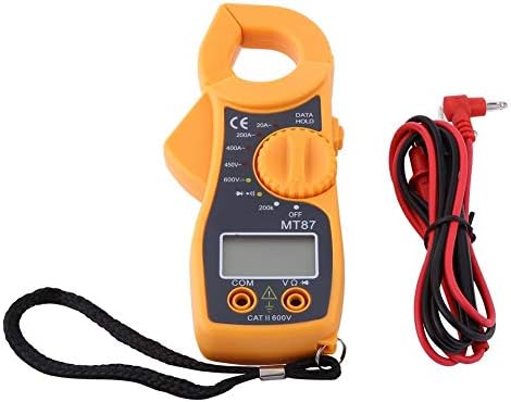 Digital Multimeter, LCD Digital AC DC Voltmeter Ammeter Ohmmeter Volt Tester Clamp