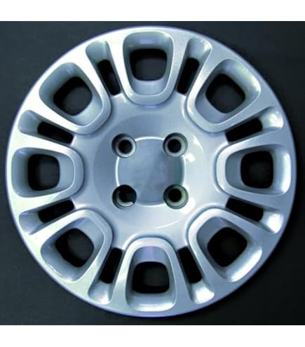 Kit 4 Copricerchi Per Fiat Panda 2012 - Diametro 14 Pollici, Non Originali, Design Adattabile - Foto 4