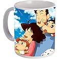 Shreysam | Shin-Chan & Action Kamen for Friend, Best Friends,Kids,Birthday Gifts, Coffee Mugs (White Ceramic 350ML)