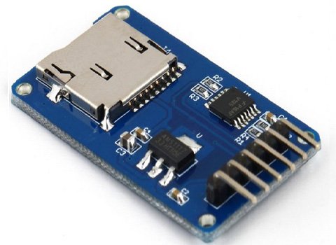 HER Micro SD Kartenleser Card Reader Arduino TF Mini Raspberry