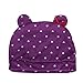 Vovotrade®Newborn Baby Clothing Sets Long-Sleeved Three-Piece Unisex Climbing Clothes Baby Rompers Outfit Size from 6-24 Months (80 6-12months, Purple)