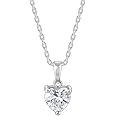 GIVA 925 Anushka Sharma Silver Solitaire Heart Pendant with Link Chain |Gifts for Girlfriend, Gifts for Women & Girls| With Certificate of Authenticity and 925 Stamp | 6 Month Warranty