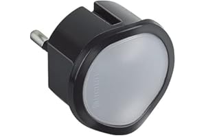 BTicino Torcia d'emergenza estraibile e Luce Notturna S3625GL, 220 volt, grigio antracite
