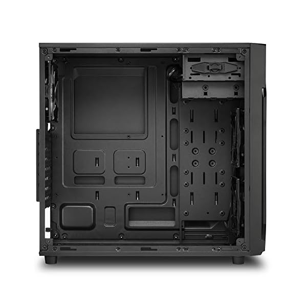 Sharkoon VG6-W - Caja de Ordenador, PC Gaming, Semitorre ATX, Azul - Image 5