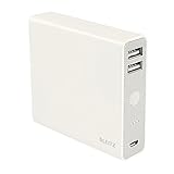 High-Speed-Universal-Ladegerät mit 2 USB-Anschlüssen, Gleichzeites Laden von 2 Tablets oder 2 Smartphones, Ideal für den Einsatz unterwegs