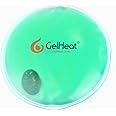 Pack of 5 GelHeat Instant Hand Warmers Round - Reusable Gel Click Heat Pads