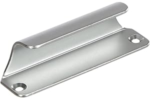 MNIXY Evva balcon de poignées de porte 20 x 90 mm, argent anodisé, 5800210 1120 F1