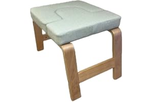 PRO 11 WELLBEING Head Stand Yoga Bench, Birch Wood, Inversion Training Support, Exercise Stool