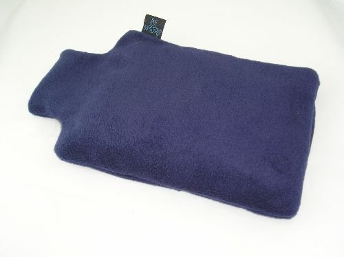 Simply Physio Hot Wheat Bottle with Removable cover - Unscented - Navy