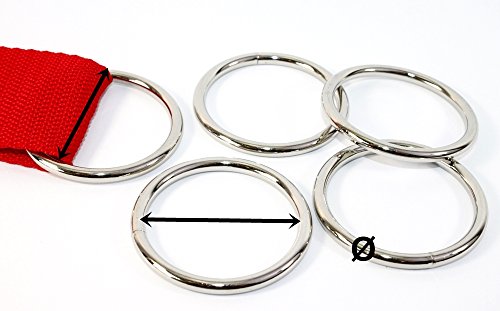 O-Ringe 5 Stück 40x4mm Rundringe Stahl - 2