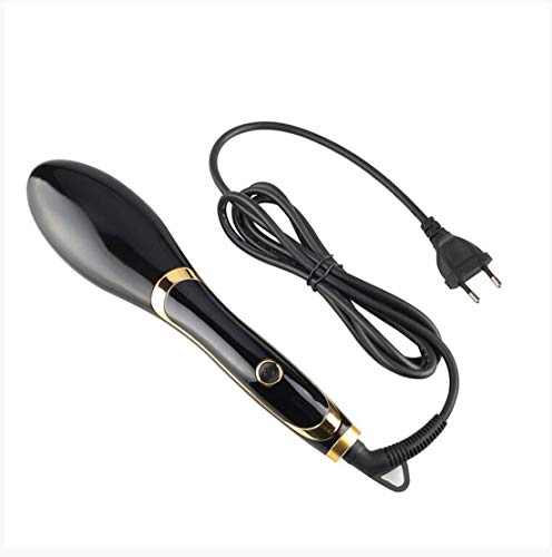 3 in 1 Curling Iron Wand Set- Hair Curlers Hair Straightener with Ceramic Coating Hairbrush 3 Interchangeable Vessels Hair Straightener Brush