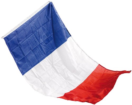 Unbekannt PEARL Nylon-Fahnen: Länderflagge Frankreich 150 x 90 cm aus reißfestem Nylon (Fahne für EM, WM, Länderspiel)